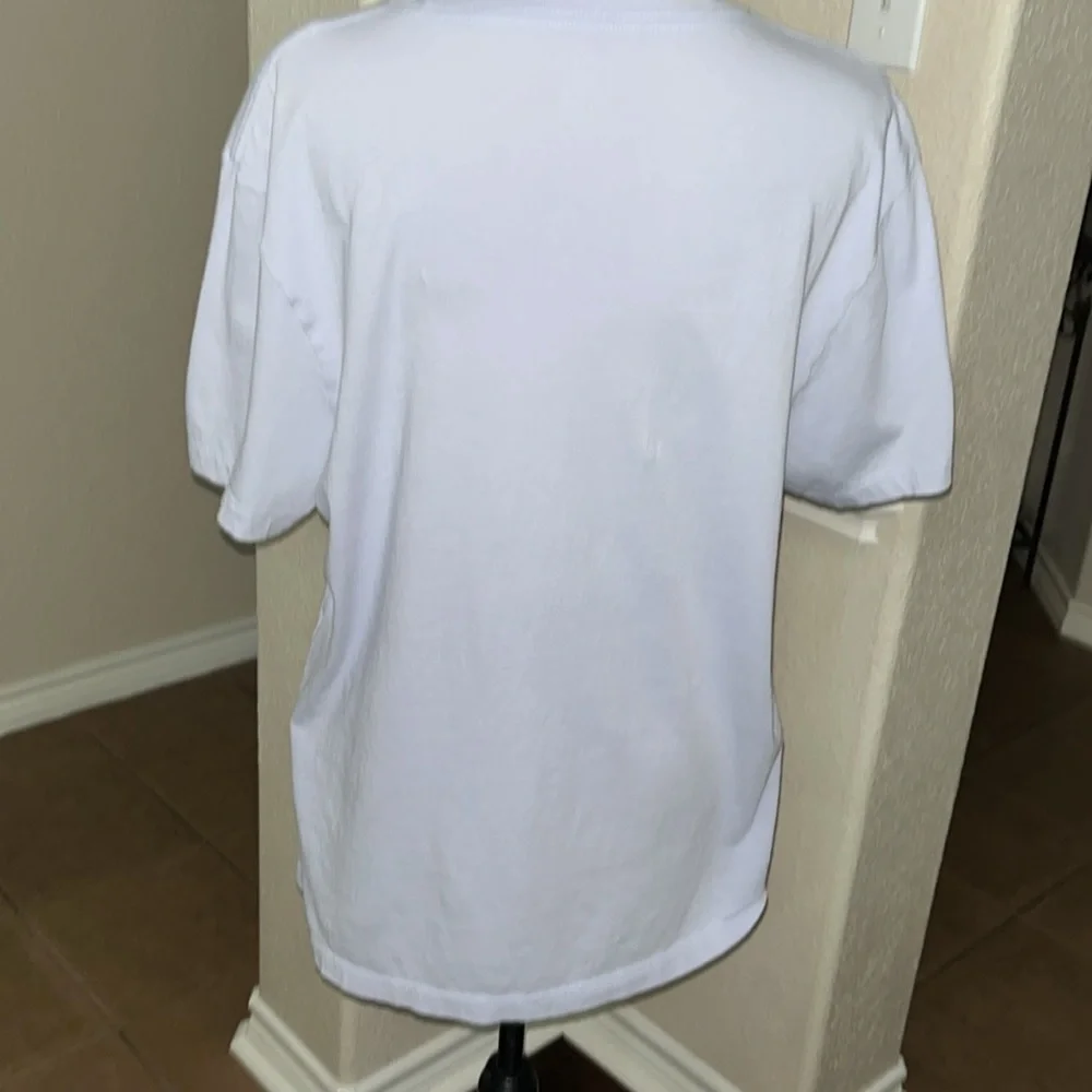 J.Crew light blue washed short sleeve crewneck T-shirt, Size L